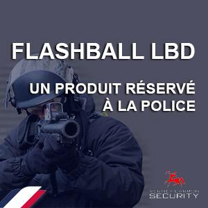 Info - FLASHBALL LBD, UN PRODUIT RÉSERVÉ À LA POLICE