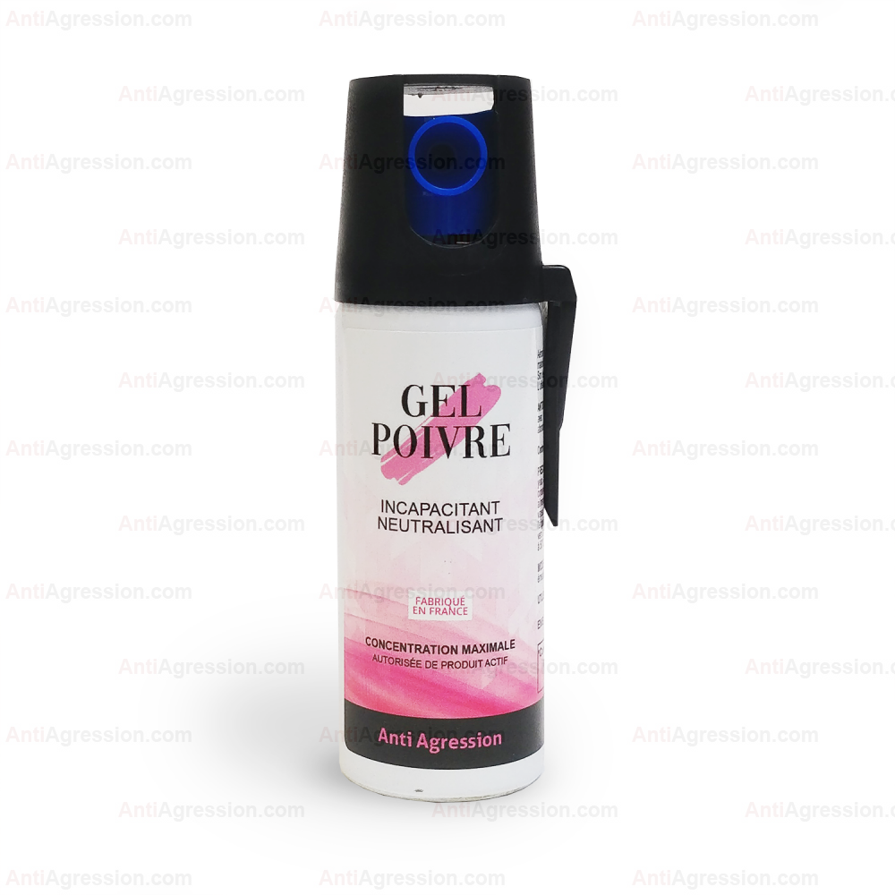 Bombe Lacrymogène Spray Anti Agression Gel 30ML Coque Protection