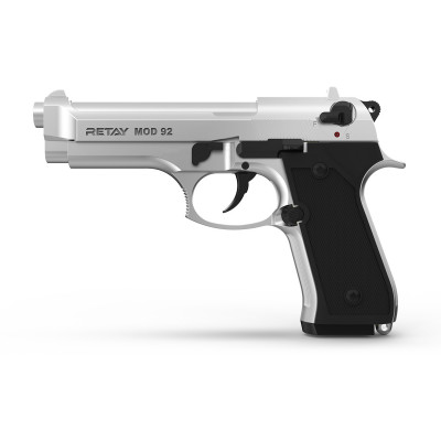 Pistolet Retay Mod 92 Chrome mat 9mm Pak