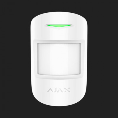 Détecteur de mouvement sans fil compatible animaux MotionProtect - Blanc - Ajax