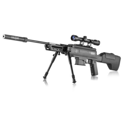 Carabine à plombs Black ops type sniper 4,5mm 20 joules