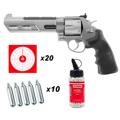 Smith & Wesson 629 Competitor 6" CO2 cal. 6mm billes Umarex