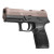 Pistolet de défense SIG SAUER P320 cal.9mm P.A.K - couleur or rose