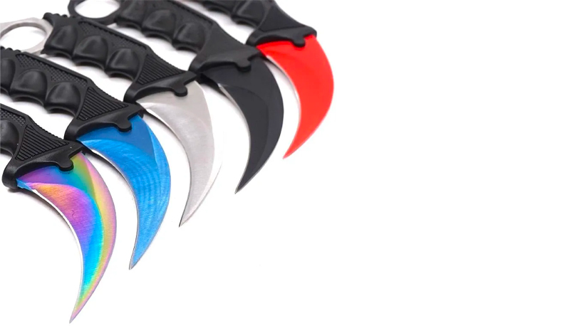 Couteau Karambit Cosplay Vue 1