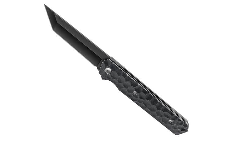 Manche en aluminium avec finition écaille