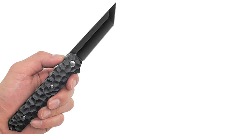 Couteau pliant ouvert