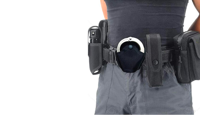 Sac de rangement pour menottes