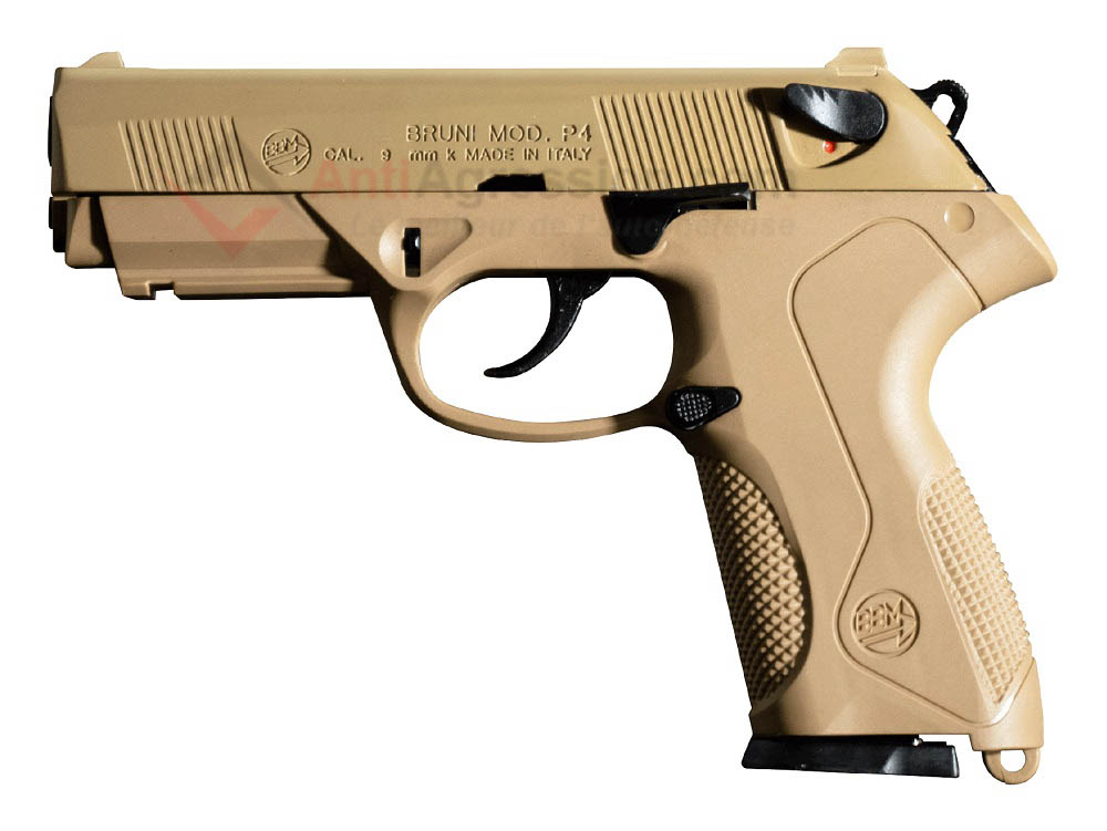 Beretta P4 tan en Mode Semi-Automatique