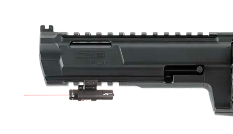 Revolver tactique TR68 en vue latérale
