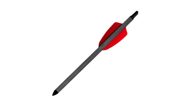 Lot de 10 flèches EK Archery pour arbalète Cobra R9