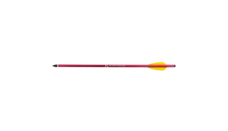 Finition rouge flèche aluminium Ek Archery