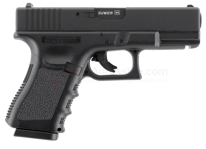 Glissière en métal du Glock 19 BBS