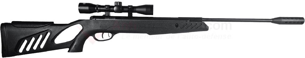 Détail de la crosse de la carabine Swiss Arms SA1200 TAC 1
