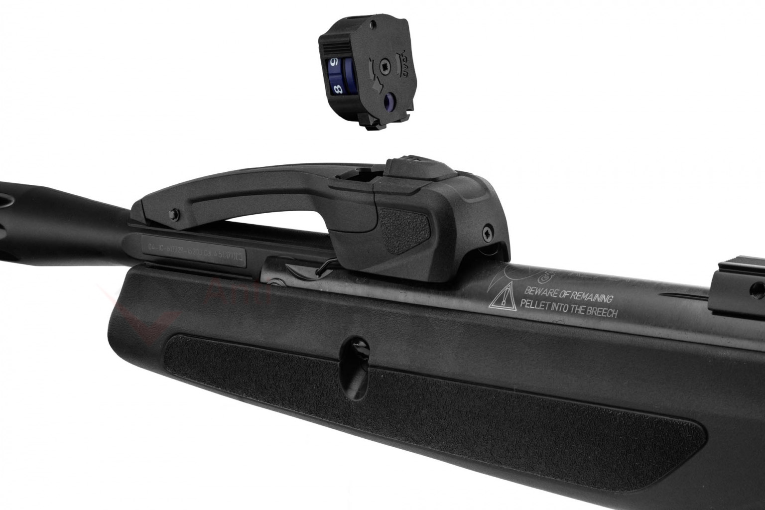 Zoom sur le chargeur de la carabine Gamo Replay-10 Maxxim