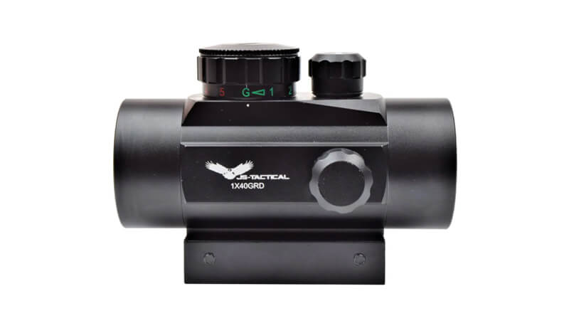 Viseur point rouge et vert JS-Tactical monté sur rail