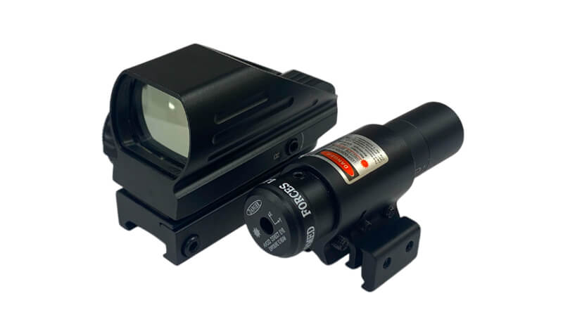 Laser rouge de la lunette C4-12x50