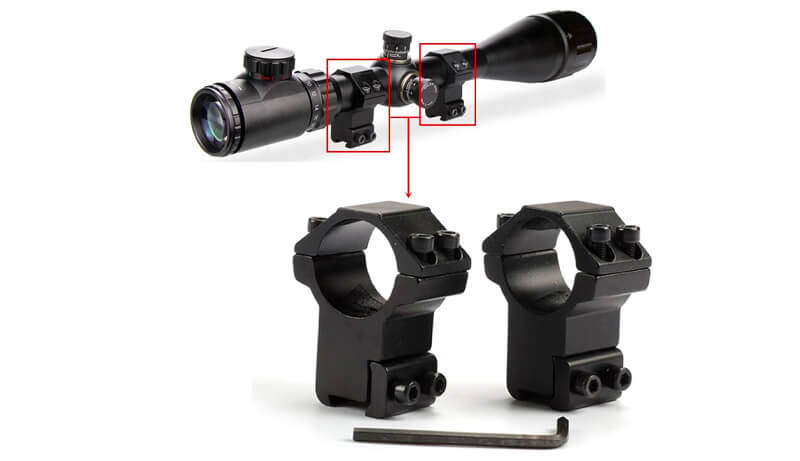 Montage pour lunette 30 mm